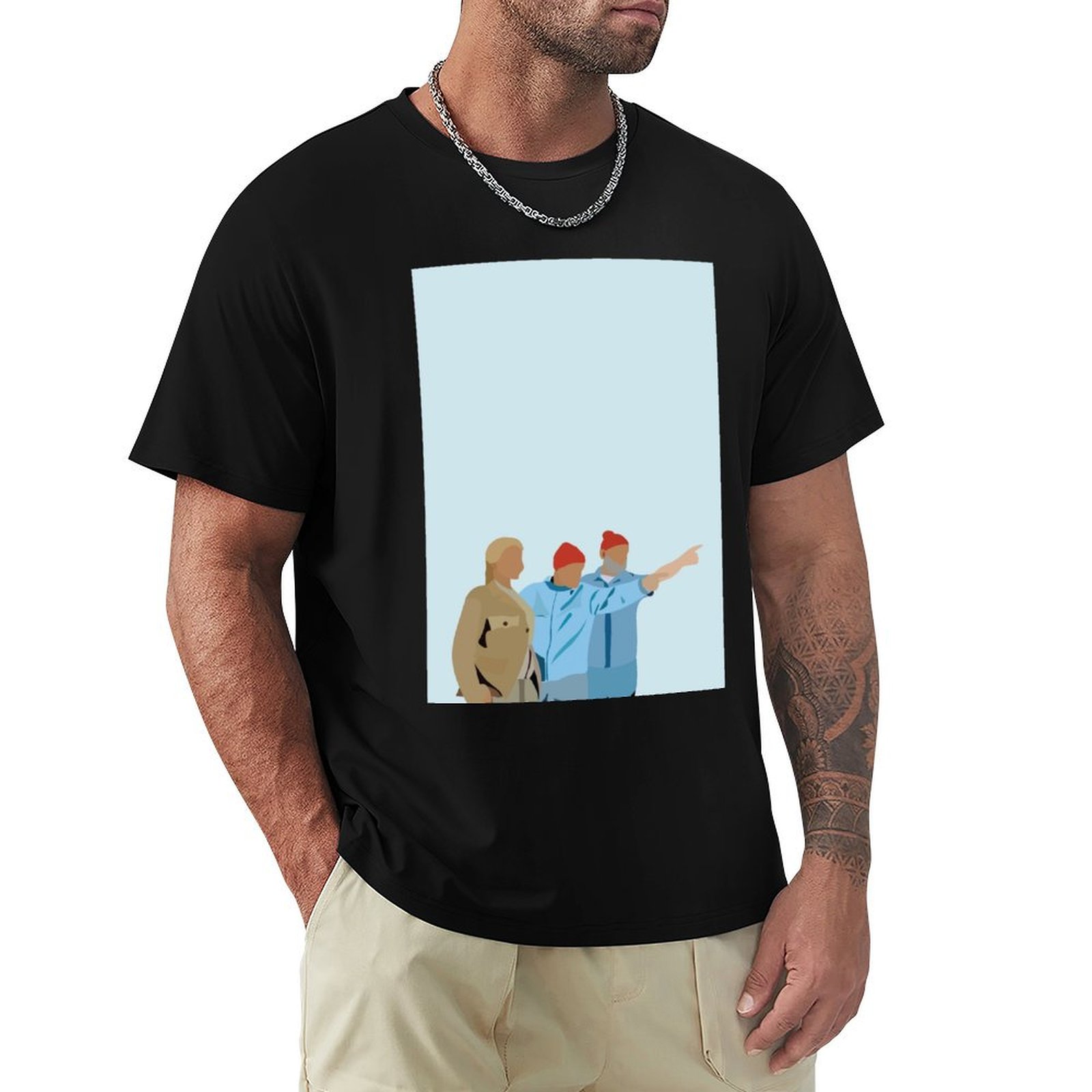 Aquatic Sports Wear - Minimal The Life Aquatic with Steve