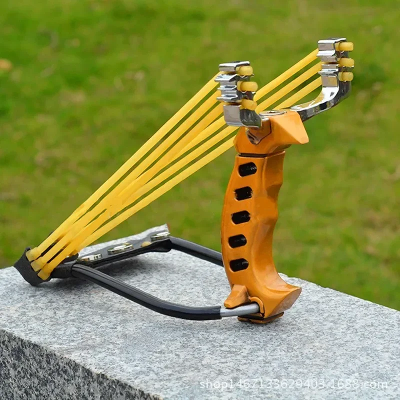 Speargun Rubber Band - Bilek desteği ile güç sapan geleneksel