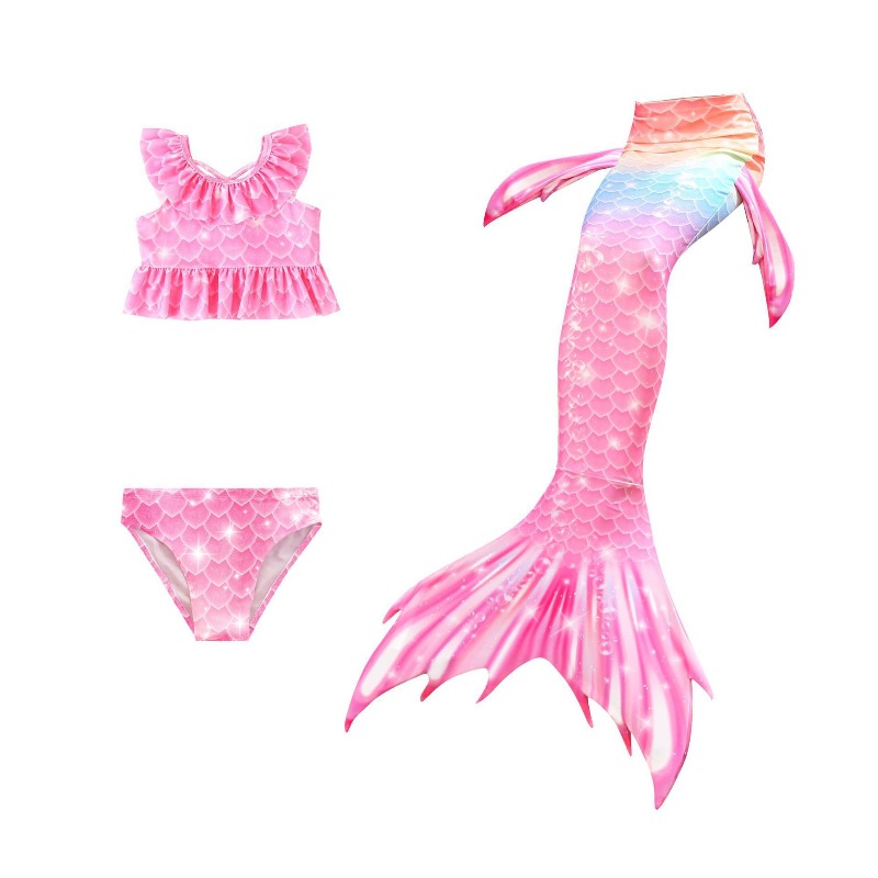 Kızlar Denizkızı Kuyruğu Cospl - Aquatic Sports Wear incelemesi ve fiyatı